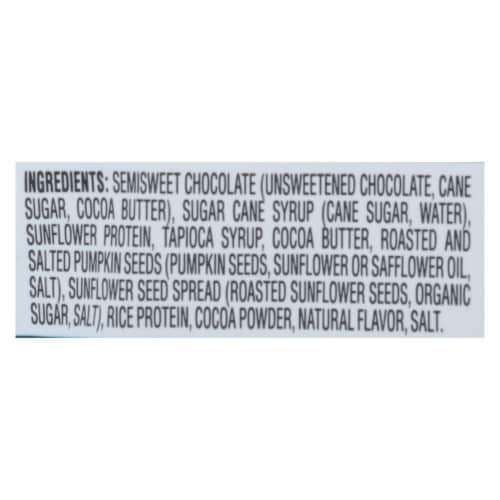 Enjoy Life Gluten-Free Sunseed Butter Chocolate Protein Bites Perspective: back