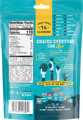Enjoy Life™ Mint Chocolate Protein Bites Perspective: back
