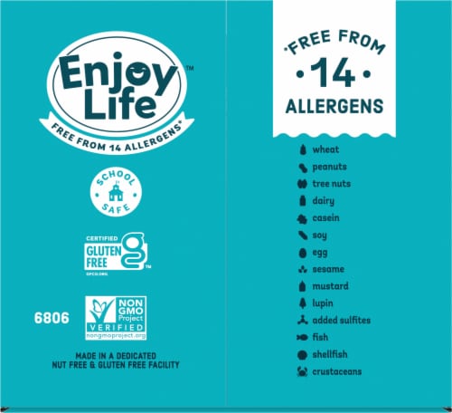 Enjoy Life™ Minis Chocolate Variety Pack Perspective: back
