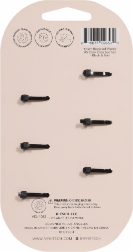Kitsch Extra Small Claw Clips Perspective: back