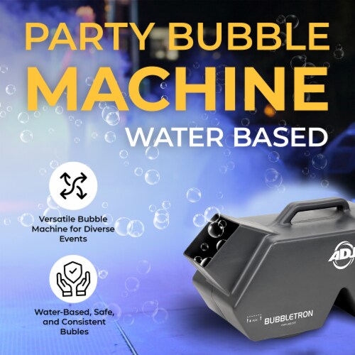American DJ Professional Portable Automatic Party Bubble Machine with Remote Perspective: back