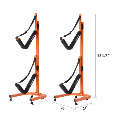 Rad Sportz Rad Sportz Heavy Duty 2 Kayak Rack Canoe Indoor Outdoor ...