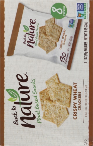 Back to Nature™ Crispy Wheat Crackers Perspective: back