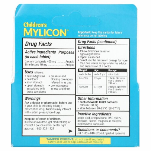 Mylicon directions shop