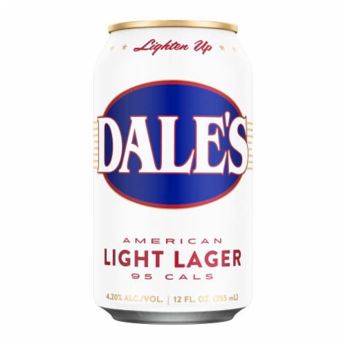 Oskar Blues Dale's American Light Lager Perspective: back