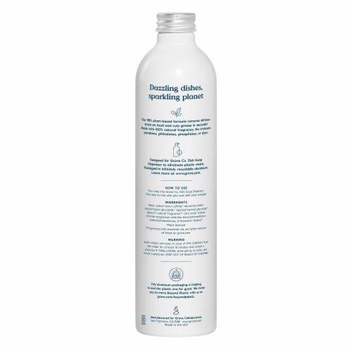 Grove Co.™ Lavender Blossom & Thyme Scented Ultimate Dish Soap Refill Perspective: back