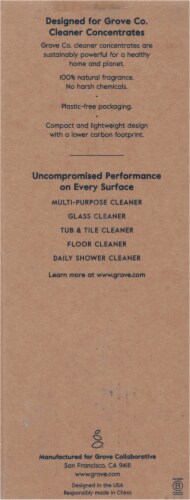 Grove Co.™ Reusable Cleaning Spray Bottle Perspective: back