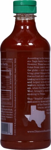 Diamondback™ Texafied™ Sriracha Hot Chili Sauce Perspective: back