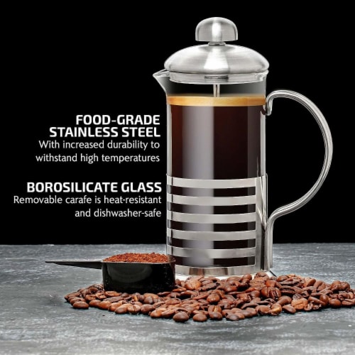 Ovente French Press Carafe Coffee & Tea Maker 12oz., 12 oz. - Kroger