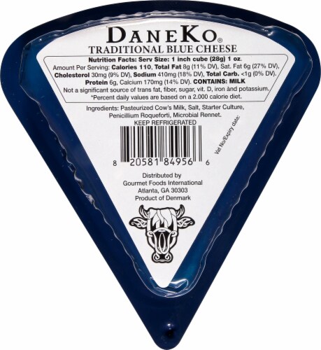 DANEKO® Traditional Danish Blue Cheese Perspective: back