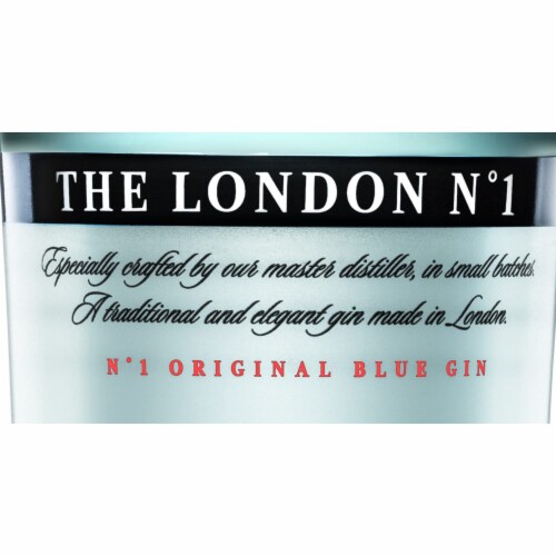 The London No 1 Original Blue Dry Gin Perspective: back