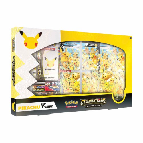 Pokemon Celebrations Pikachu V-Union Special Collection Perspective: back
