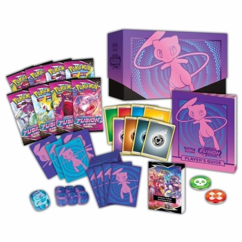 Pokemon Sword & Sheild Fusion Strike Elite Trainer Box Perspective: back