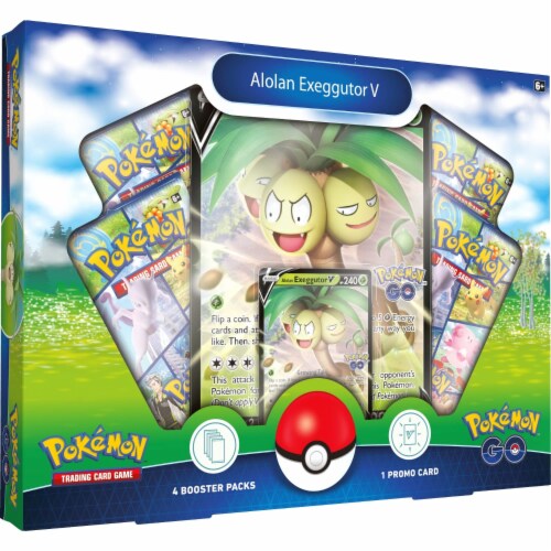 Pokemon GO Collection Box - Alolan Exeggutor V Perspective: back