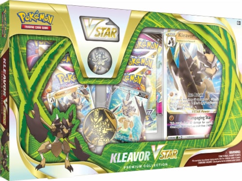 Pokemon Kleavor VSTAR Premium Collection Perspective: back