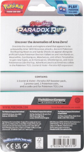 Pokemon® Scarlet & Violet Temporal Forces Trading Card Game Perspective: back