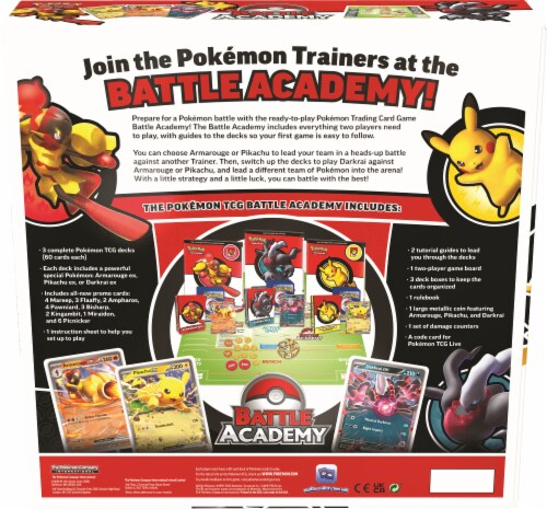 Pokemon Trading Card Game - 2024 Battle Academy Perspective: back