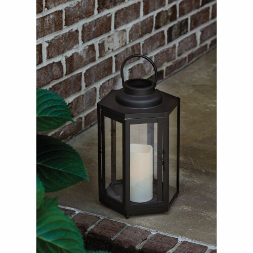 Alpine 14  Led Blk Hxgn Lantern IVY104HH-S Perspective: back