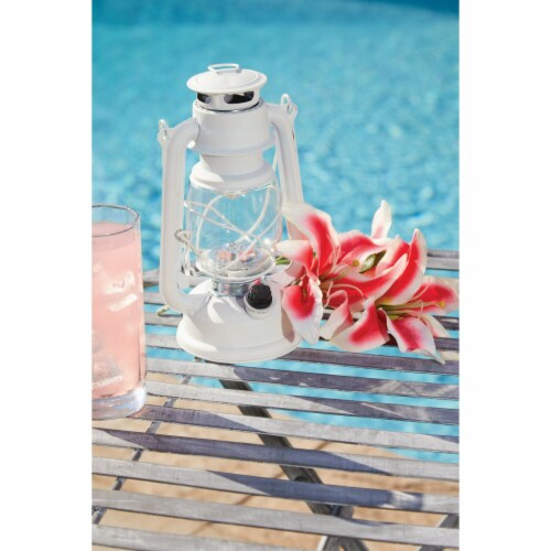 Alpine 9  Wht Led Hrrcn Lantern BST124WT Perspective: back