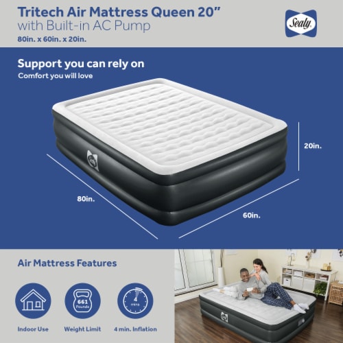Sealy queen air mattress deals