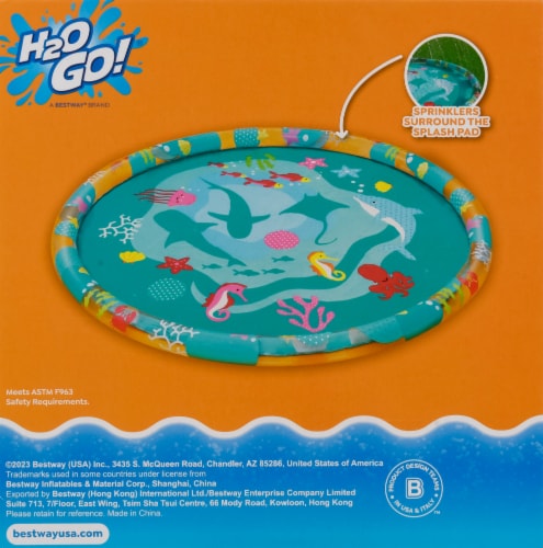 H2OGo!™ Underwater Utopia™ Splash Pad Perspective: back