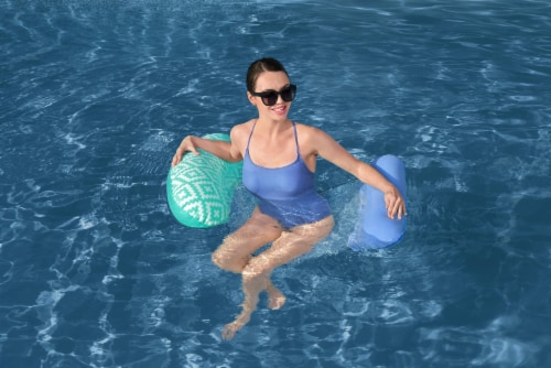 Best Way Comfort Plush Hammock Water Lounger Perspective: back