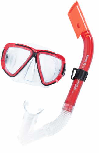 Bestway Hydro-Swim Blackstripe Adult Snorkel Set - Assorted Perspective: back