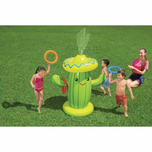 H2OGO! Sweet & Spiky Cacti Sprinkler Perspective: back