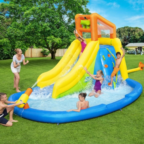 H2OGO!™ Mount Splashmore Mega WaterPark Perspective: back