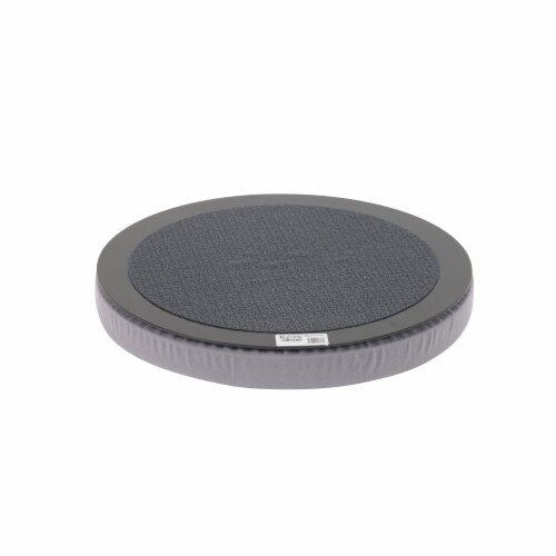 Drive Medical Deluxe Swivel Seat Cushion - Gray Perspective: back