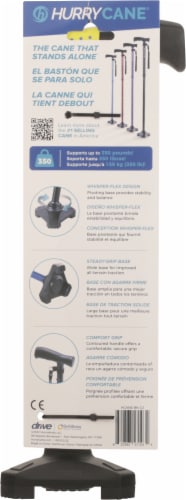 HurryCane® All-Terrain Freedom Edition Folding Walking Cane Perspective: back
