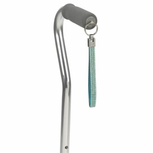Drive Medical Bling Cane Strap, Teal Perspective: back