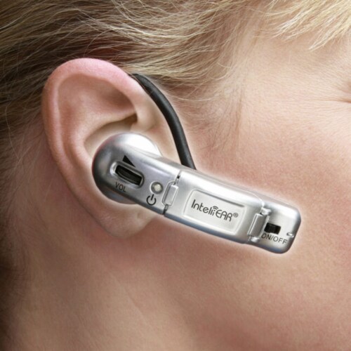 IntelliEar Personal Sound Amplifier (Battery Operated) Perspective: back
