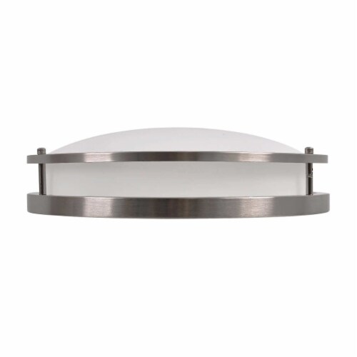 Energetic Lighting 14 Led Flush Mount Light Fixture Brushed Nickel 1 unit Kroger