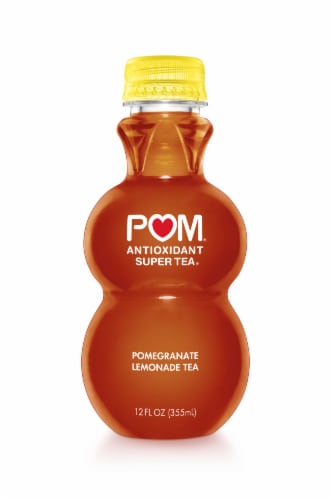 POM Wonderful Super Tea, Pomegranate Lemonade Tea, 12 Ounce Perspective: back
