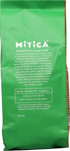 Mitica® Cacio E Pepe Taralli Italian Crackers Perspective: back