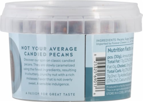Mitica® Mini Tub Caramelized Pecans Perspective: back