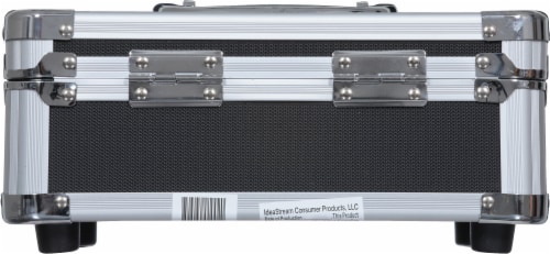Vaultz® Locking Cash Box - Black/Silver, 1 ct - Fred Meyer
