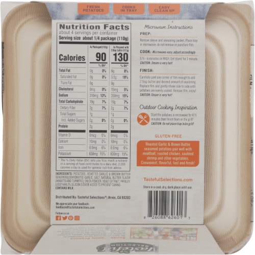 Tasteful Selections® Roasted Garlic & Brown Butter Potatoes Perspective: back