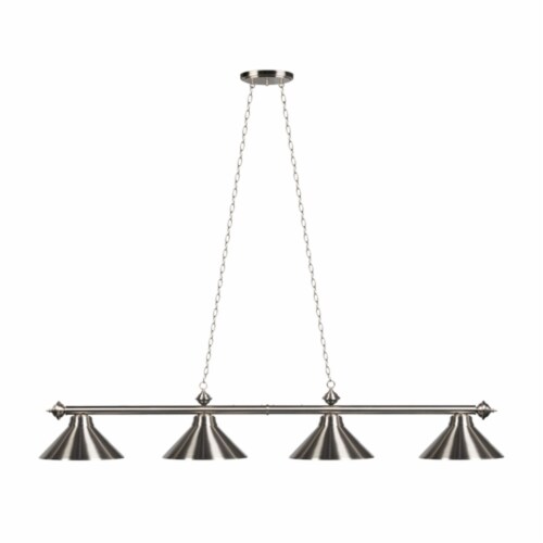 78 4 Lt Billiard Light-Stainless Perspective: back