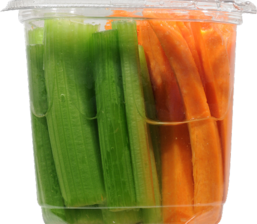 Fresh Kitchen Carrot & Celery Sticks Perspective: back