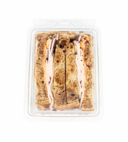 Garden Highway Grab & Go Turkey Pastrami Sandwich Perspective: back