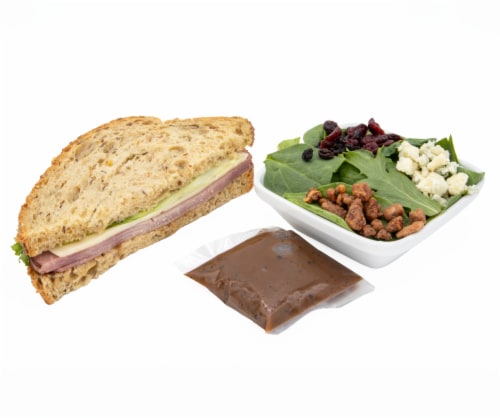 Boar's Head Brown Sugar Ham Wedge and Harvest Salad Perspective: back