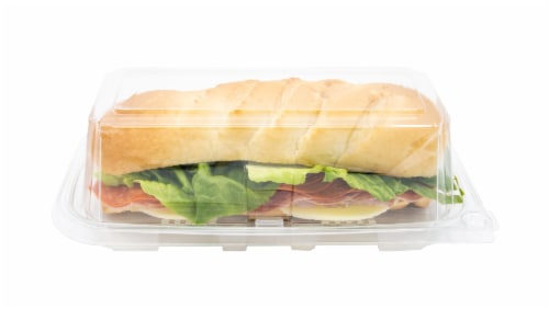Deli Garlic Panini Italian Style Sub Perspective: back