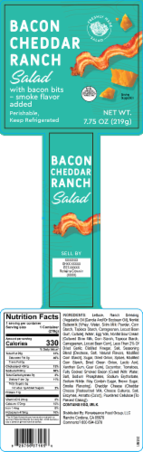 Garden Highway Bacon Cheddar Ranch Salad Perspective: back