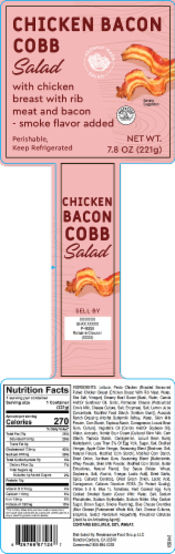 Garden Highway Chicken Bacon Cobb Salad Perspective: back