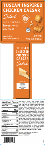 Garden Highway Tuscan Style Chicken Caesar Salad Perspective: back