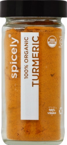 Spicely® Organics Turmeric Perspective: back