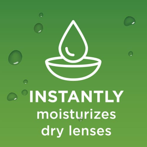 Blink Contacts Lubricating Moisturizing Eye Drops for Soft & RGP Contact Lenses Perspective: back