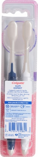 Colgate® Gum Expert Ultra Soft Toothbrush Perspective: back